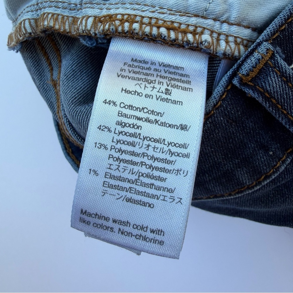Woman’s J. Crew Denim Jeans High Rise Toothpick Size 27​ - Picture 7 of 9